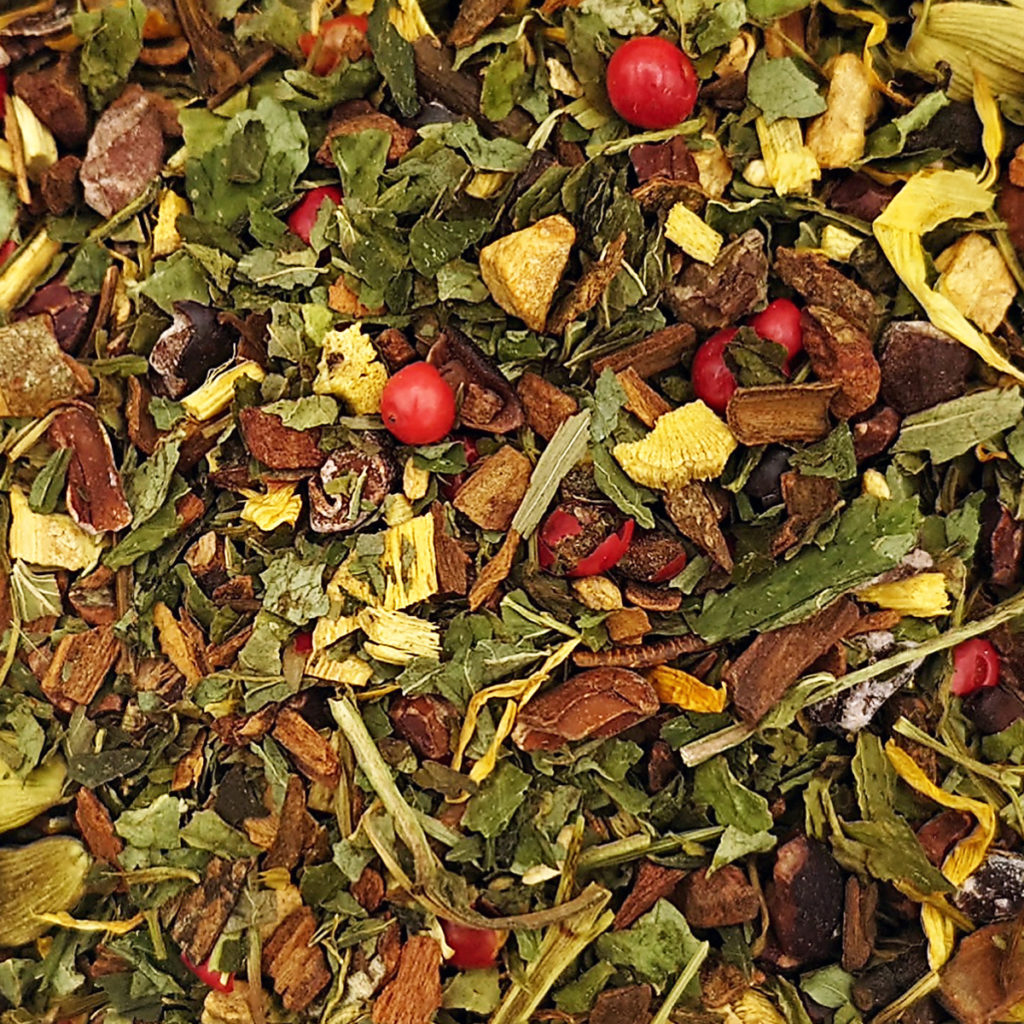 feuilles et fleurs pour infusion